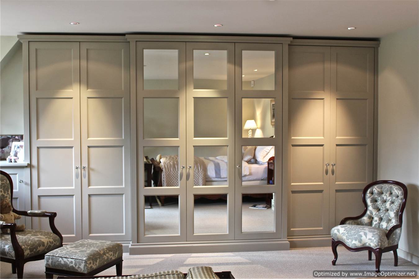 Shaker door wardrobes